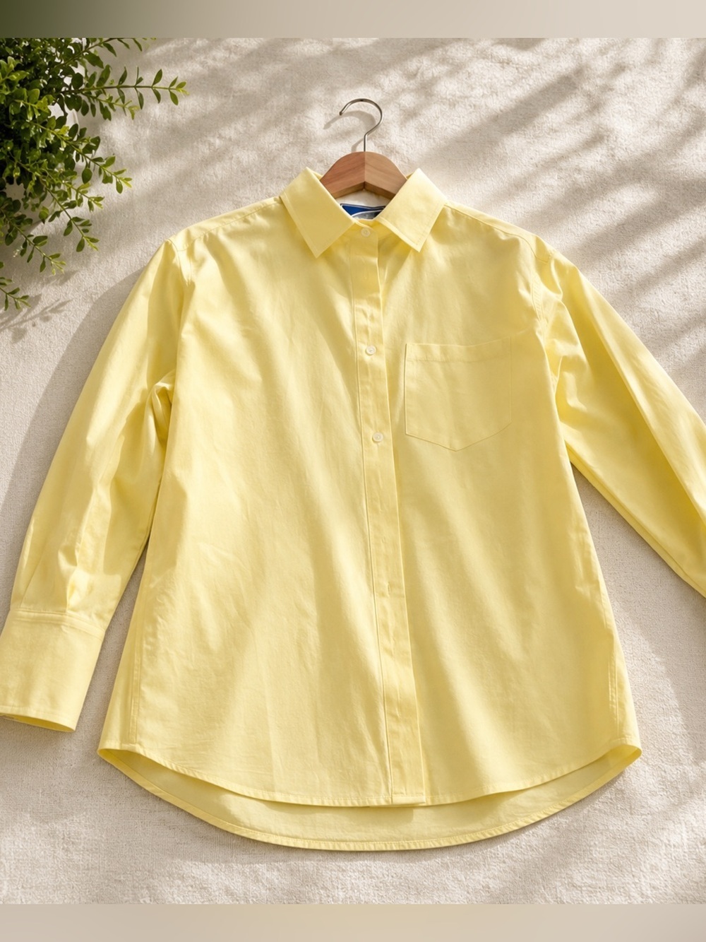 Viens Avec Moi Yellow Shirt XS